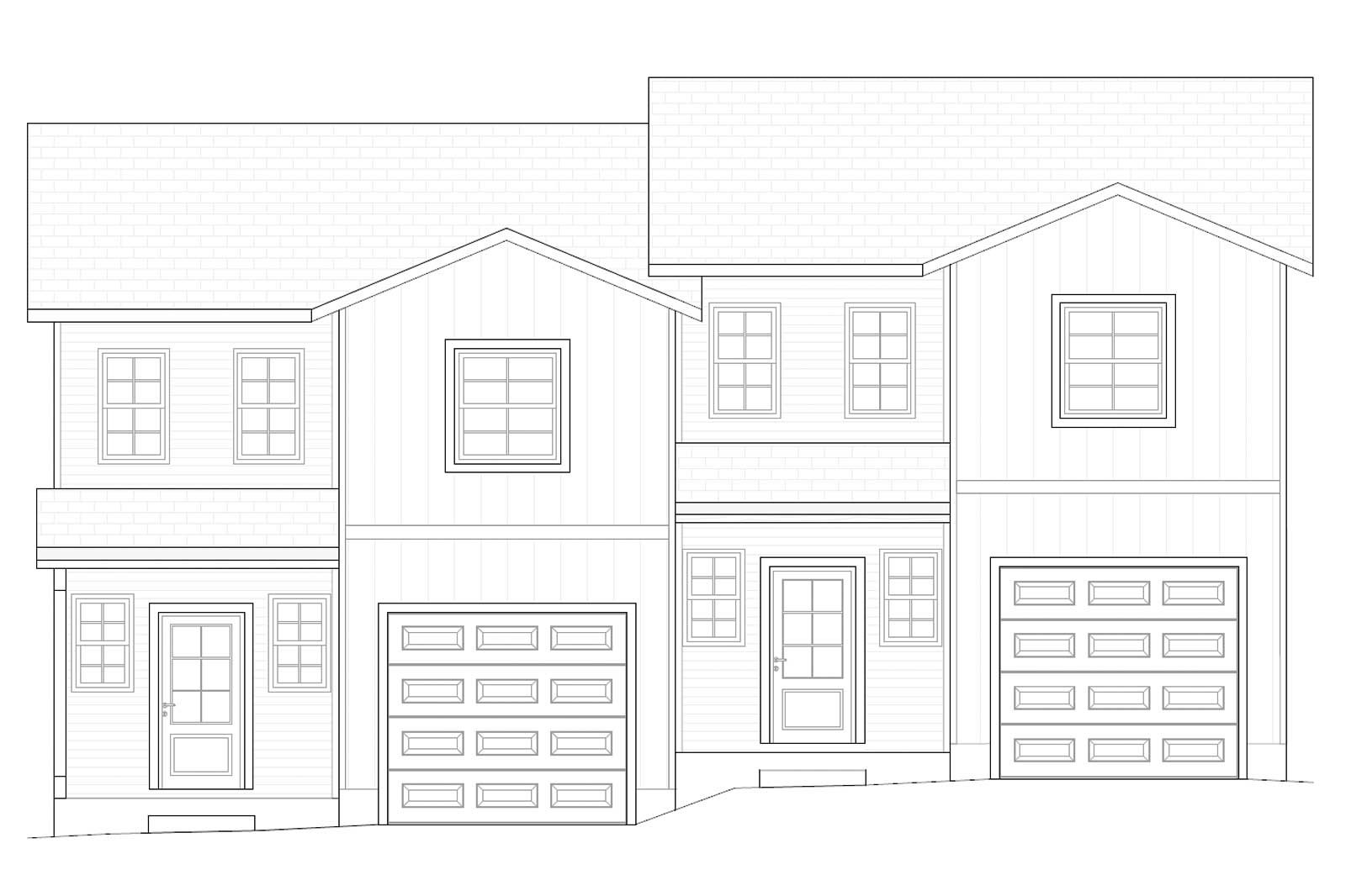 Maple-Duplex-Townhome-facade-plan